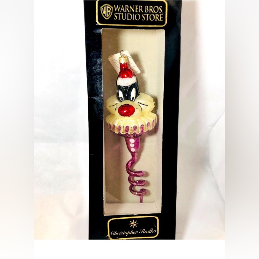 Sylvester Sprite Ornament by Christopher Radko Vintage 1996 New in Box
